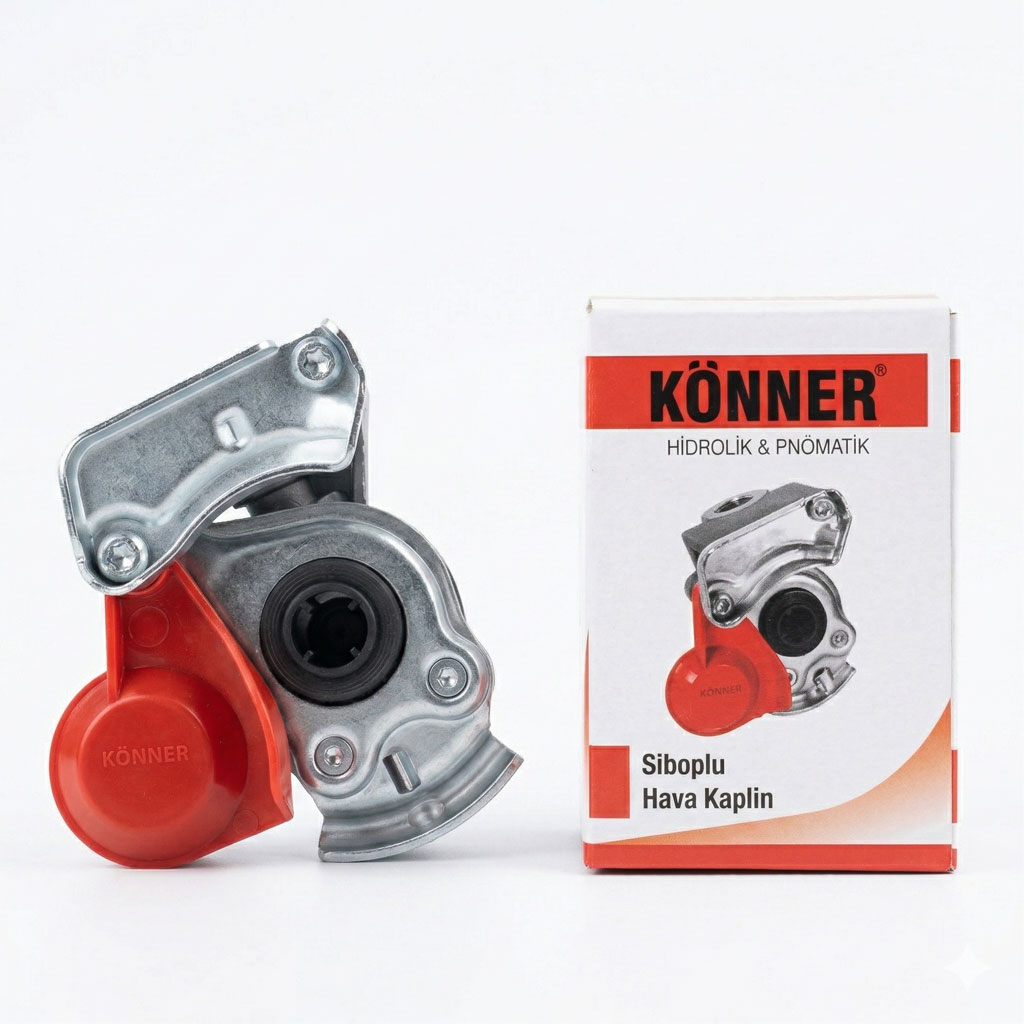 Könner Siboplu Kırmızı Hava Kaplini